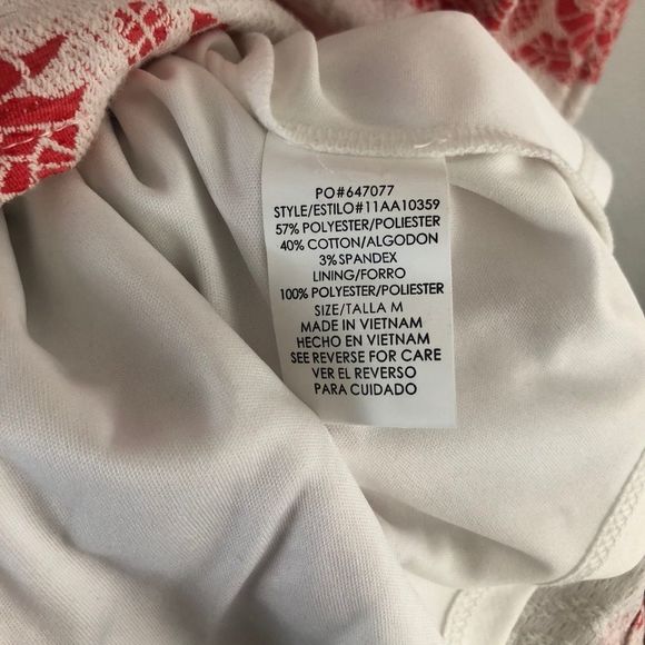 Want and Need Lace Stripe sleeveless dress size M. New with tags - Picture 7 of 7